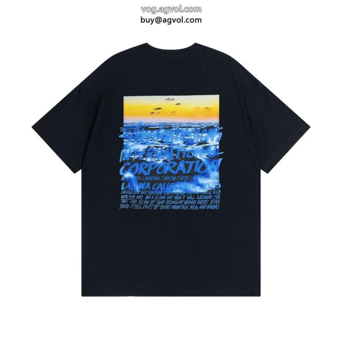 STUSSYセンス抜群絶対欲しい手に入る偽物 ブランド ショップ半袖Tシャツ_0_4