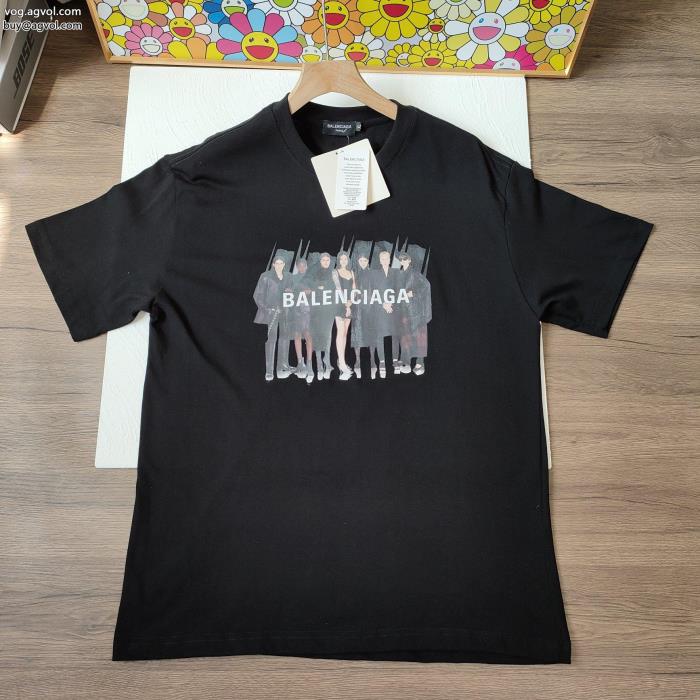新着2023セールロゴがかっこいいbalenciagaブランド コピー 販売 半袖Tシャツ_0_2