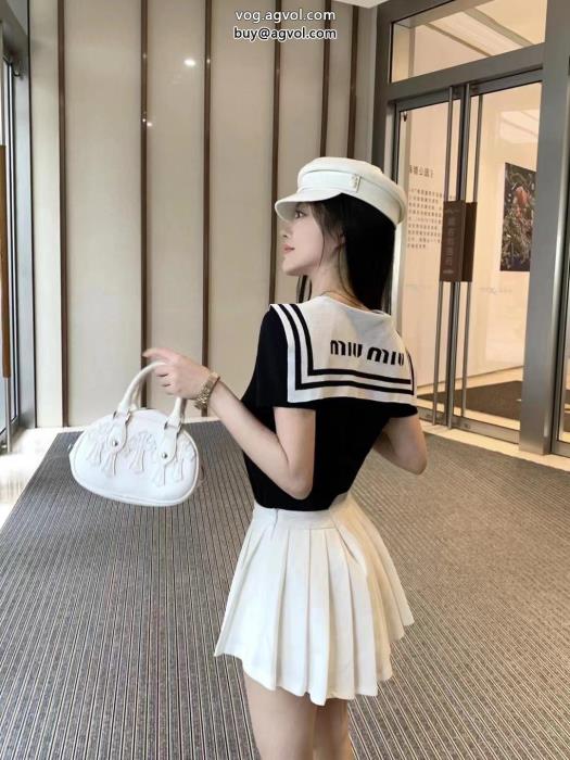 半袖TシャツMIUMIUコピー ブランド 通販注目されている新品スタイルを綺麗に_0_4
