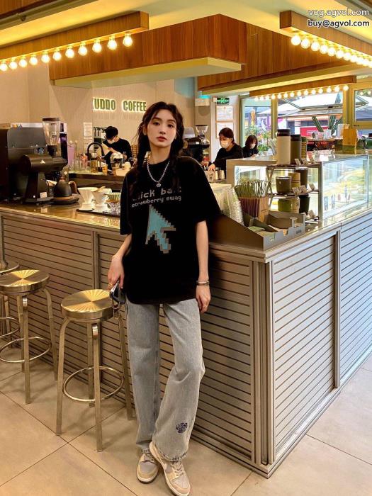 コピー 商品 ブランドALEXANDER WANG半袖Tシャツ今季大人気のデザインお洒落スタイル_0_3