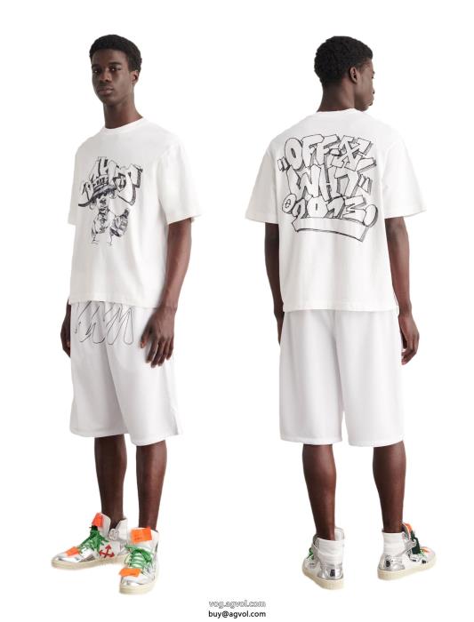 必需品幅広い層におすすめOff-Whiteスーパー コピー 通販半袖Tシャツ_0_0