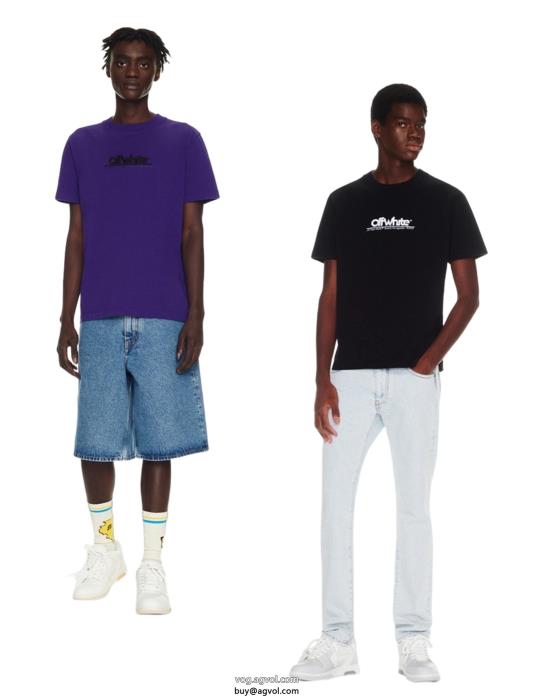 Off-White半袖Tシャツ通気性と吸汗性に優れ冬のフレッシュな気分に偽 ブランド 購入_0_0