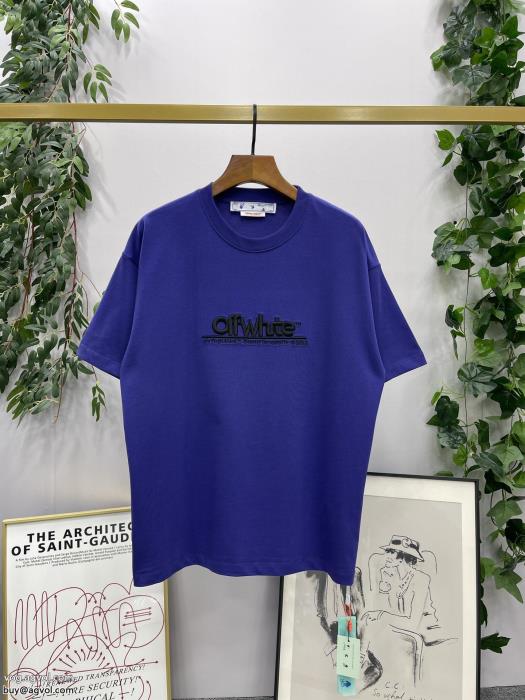 Off-White半袖Tシャツ通気性と吸汗性に優れ冬のフレッシュな気分に偽 ブランド 購入_0_1