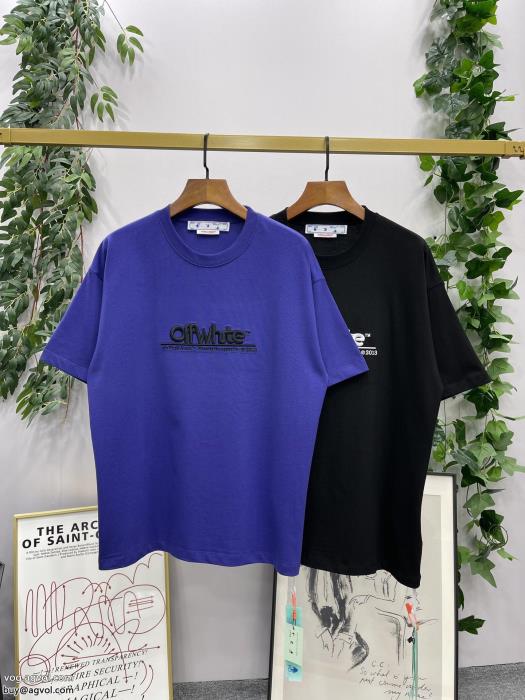 Off-White半袖Tシャツ通気性と吸汗性に優れ冬のフレッシュな気分に偽 ブランド 購入_0_2
