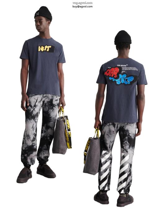 ヘルシー 抜け感重視優秀なアイテムOff-White偽 ブランド 販売半袖Tシャツ_0_0