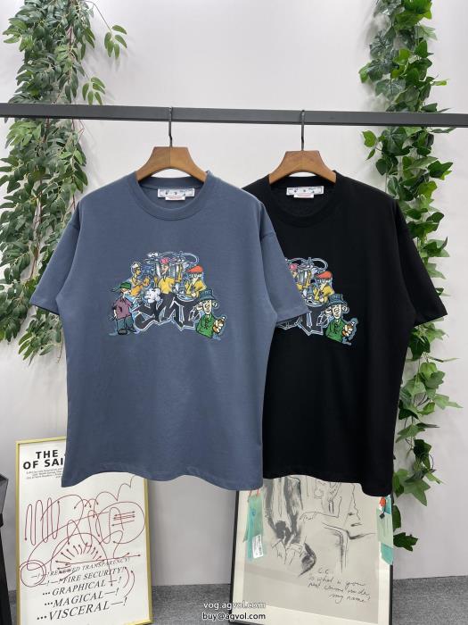 高級感漂う2023の必須アイテムオフホワイト半袖Tシャツブランド 偽物_0_4