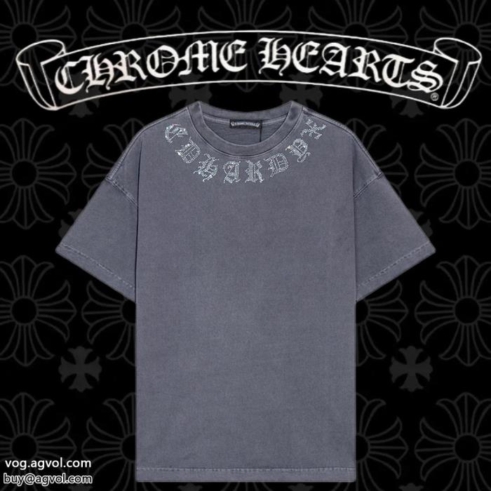 CHROME HEARTSサラサラの着心地韓国ファッション半袖Tシャツブランド 激安 _0_2