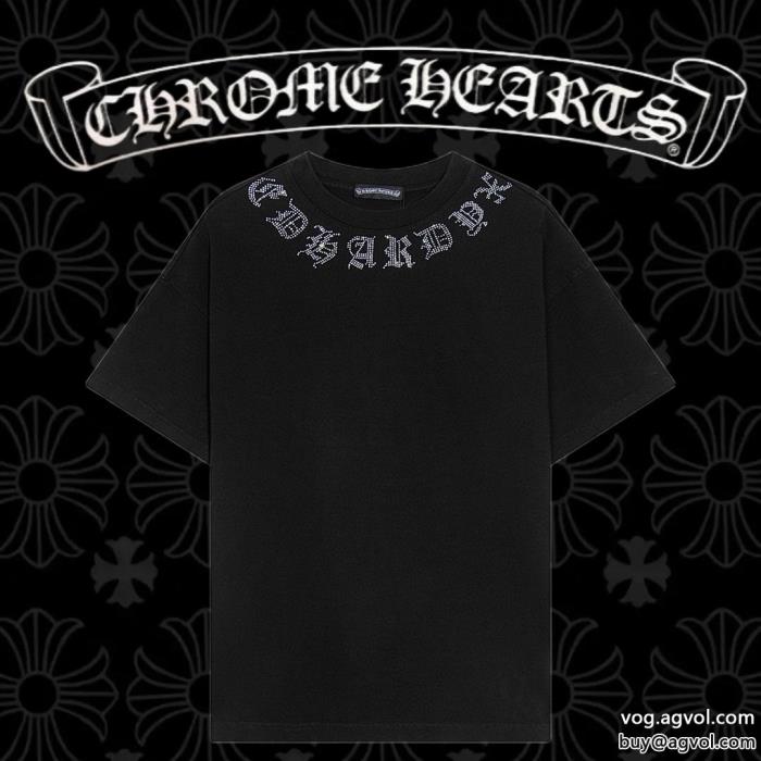 CHROME HEARTSサラサラの着心地韓国ファッション半袖Tシャツブランド 激安 _0_3