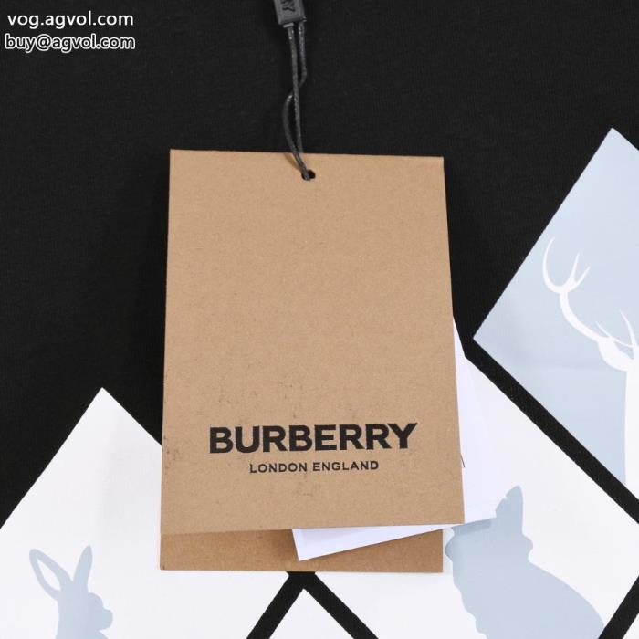 ブランド スーパー コピーBURBERRY今っぽいトレンド人気新商品半袖Tシャツ_0_3