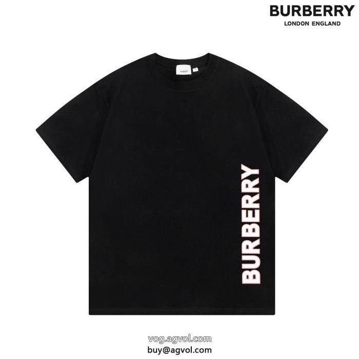 BURBERRY定番が欲しい方ゆったりシルエット半袖Tシャツブランド 偽物_0_0