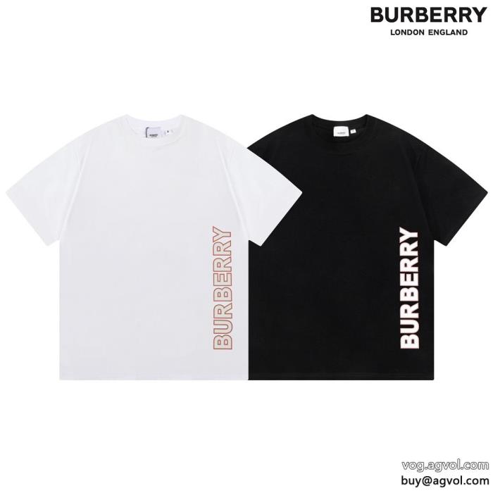 BURBERRY定番が欲しい方ゆったりシルエット半袖Tシャツブランド 偽物_0_1