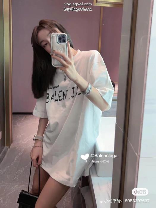 着心地のいい大人っぽく仕上げバレンシアガブランド スーパー コピー 優良半袖Tシャツ_0_0