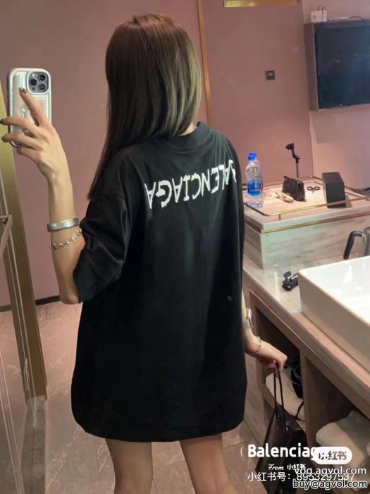 着心地のいい大人っぽく仕上げバレンシアガブランド スーパー コピー 優良半袖Tシャツ_0_2