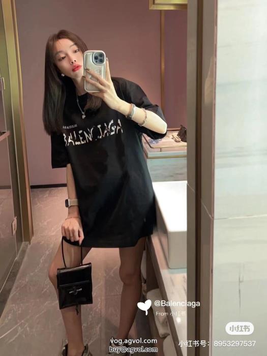 着心地のいい大人っぽく仕上げバレンシアガブランド スーパー コピー 優良半袖Tシャツ_0_3