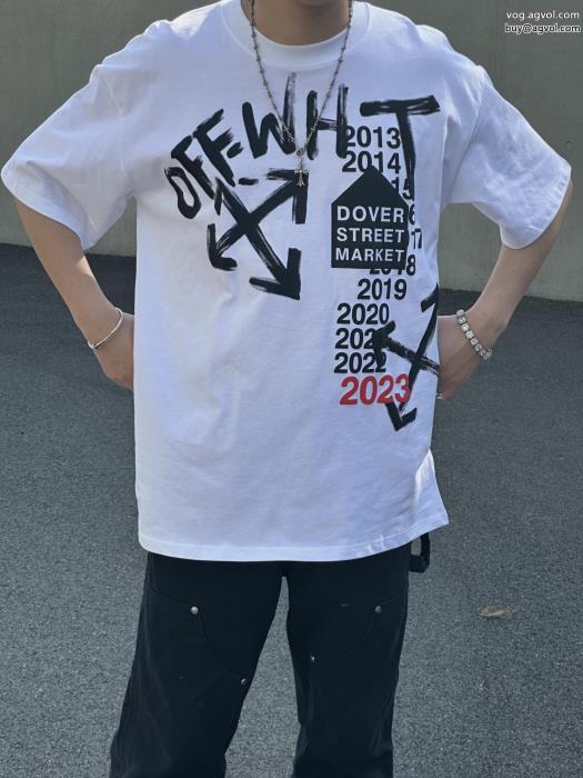 オフホワイト23SS海外直営SS23カッコいい 半袖Tシャツ偽物 ブランド 販売_0_0