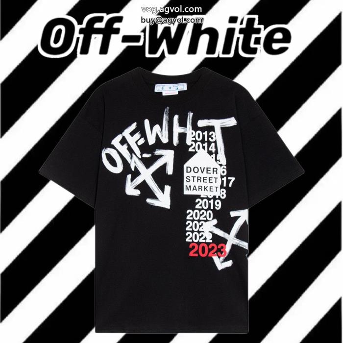 オフホワイト23SS海外直営SS23カッコいい 半袖Tシャツ偽物 ブランド 販売_0_3