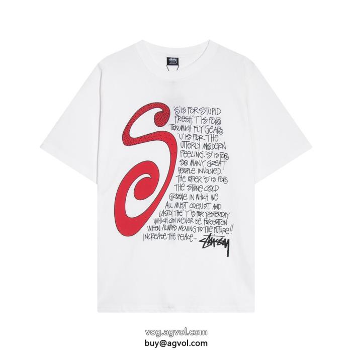 半袖Tシャツファッション感満々大人気　男女兼用スーパー コピー 販売ステューシー_0_0