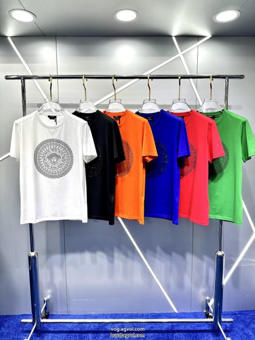 半袖Tシャツヴェルサーチ偽 ブランド今っぽいスタイルに決まる早い者勝ち_0_0