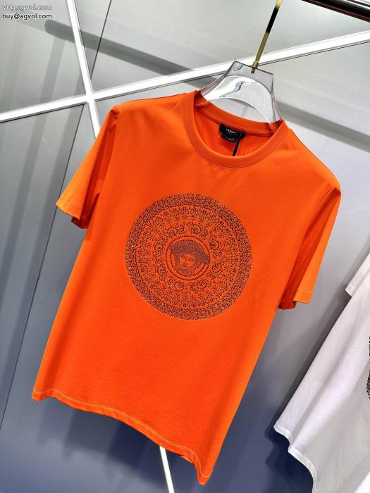 半袖Tシャツヴェルサーチ偽 ブランド今っぽいスタイルに決まる早い者勝ち_0_3