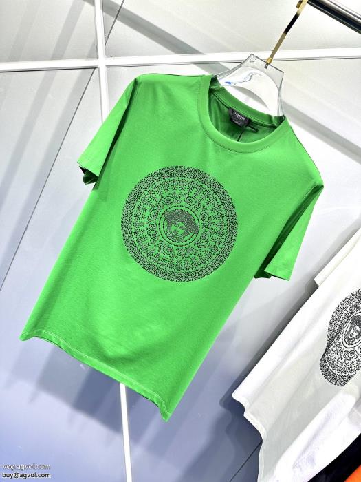 半袖Tシャツヴェルサーチ偽 ブランド今っぽいスタイルに決まる早い者勝ち_0_6