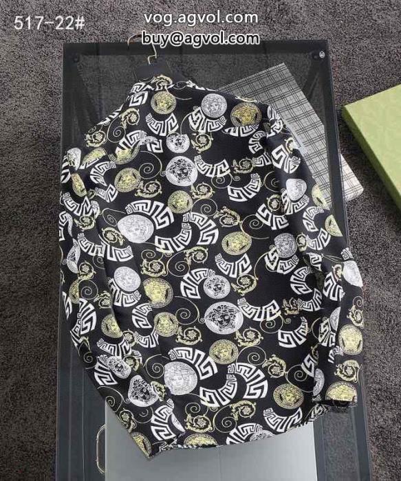 長袖シャツコピー ブランド 販売即日対応清涼感VERSACE_0_0