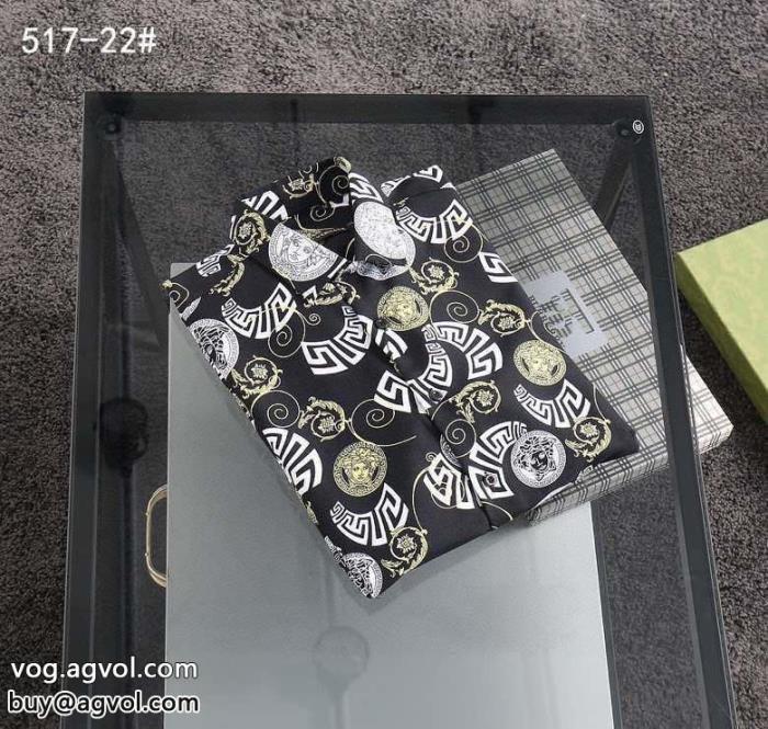 長袖シャツコピー ブランド 販売即日対応清涼感VERSACE_0_1
