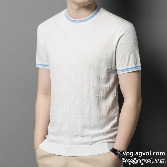 半袖TシャツLOUIS VUITTONブランド コピー 品在庫セールおしゃれ上級者を目指す_0_2