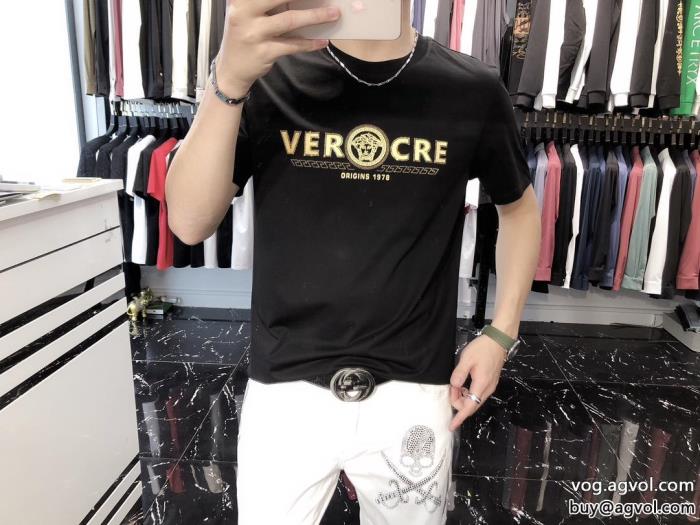 VERSACE半袖Tシャツブランド 偽物 通販超必須アイテム大変大人気2023_0_0