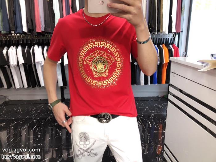 VERSACE半袖Tシャツ偽 ブランド 販売快適な着心地先行予約販売_0_3