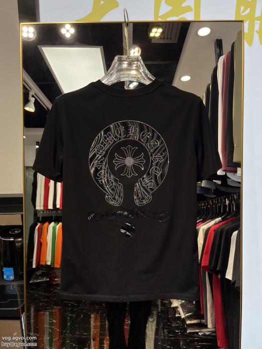 CHROME HEARTSブランド フェイクカジュアルさ大人気ブランド半袖Tシャツ_0_4