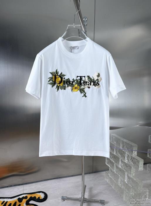 DIORブランド コピー 安心永遠の定番大注目日本未入荷半袖Tシャツ_0_2