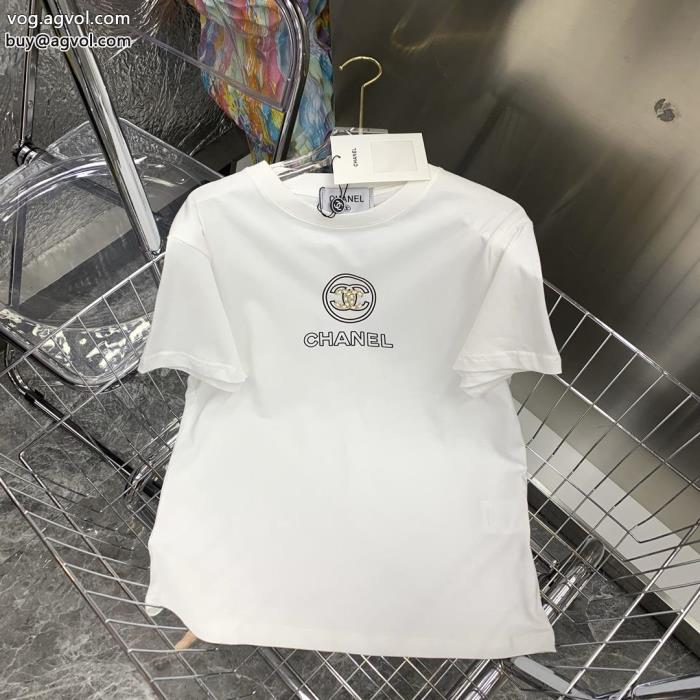 偽 ブランド 販売CH半袖Tシャツ超カッコイイ大人気アイテム_0_3