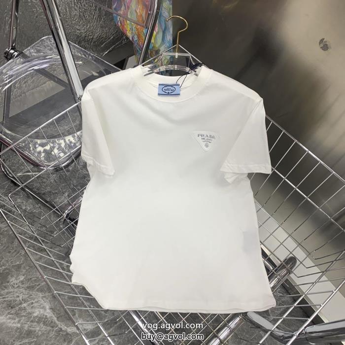 2023新作新品新作限定大人でエレ半袖Tシャツコピー ブランド 通販 安心PRADA_0_3