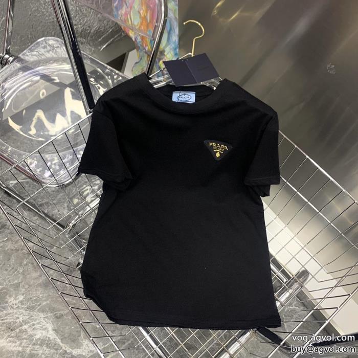 2023新作新品新作限定大人でエレ半袖Tシャツコピー ブランド 通販 安心PRADA_0_4