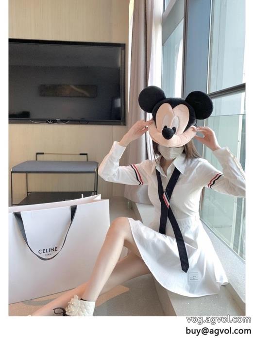ワンピースコピー 品 販売通気性と吸汗性に優れコーデの主役THOM BROWNE_0_0