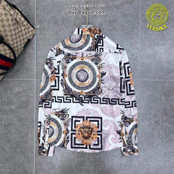 長袖シャツブランド レプリカる2023おすすめの人気商品オフィスファッションVERSACE_0_2