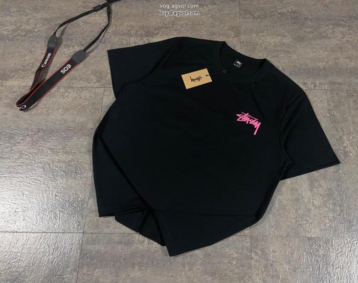 偽物 ブランド ショップ半袖TシャツSTUSSY定番人気品良くおしゃれ_0_2