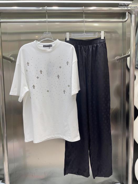 定番人気発表の新作モデルCHROME HEARTSスーパー コピー ブランド 通販半袖Tシャツ_0_2