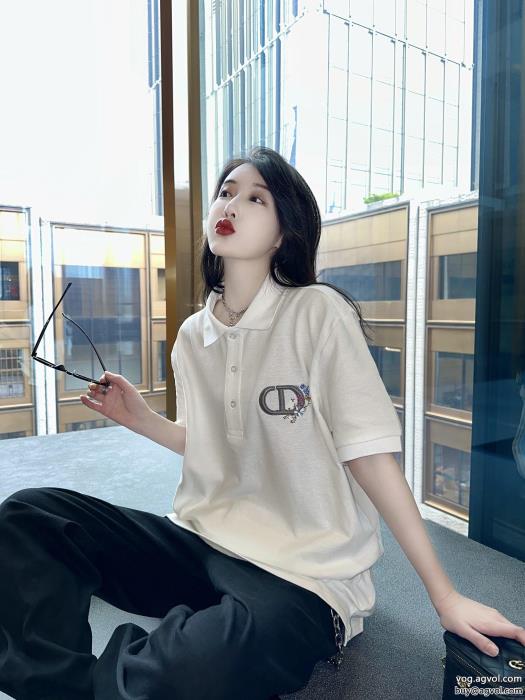 DIORブランド コピー半袖シャツ大人可愛いスタイル大人かっこいい_0_0