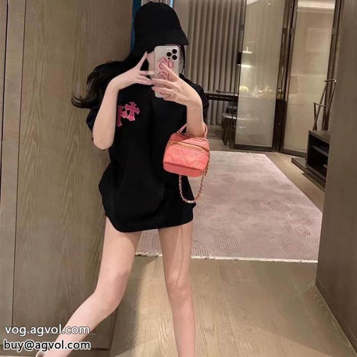 ブランド フェイク半袖Tシャツクロムハーツ顧客優待セールイベント中　関税込_0_1