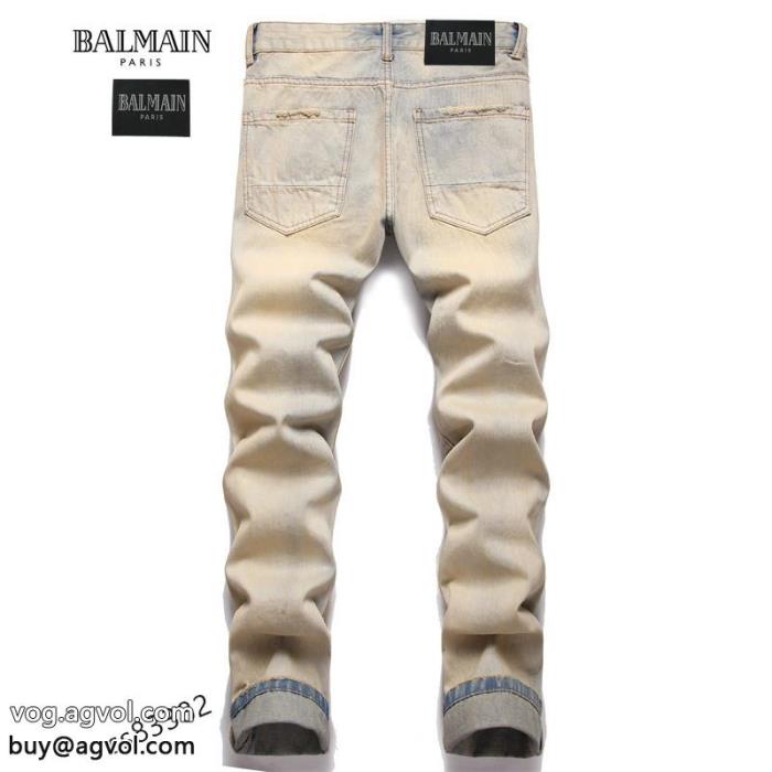 ジーンズ今っぽいスタイルに決まる2023用激安 通販 専門BALMAIN_0_0