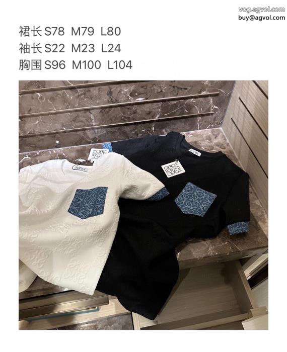 ワンピース最安価格新品洗練された印象ブランド 激安LOEWE_0_5