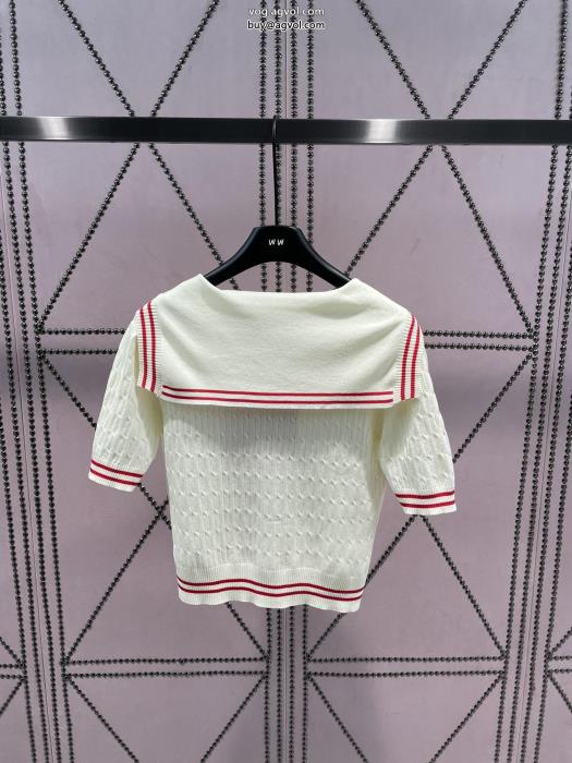 コピー 品 ブランドMIUMIU先行販売今年風半袖Tシャツ_0_1