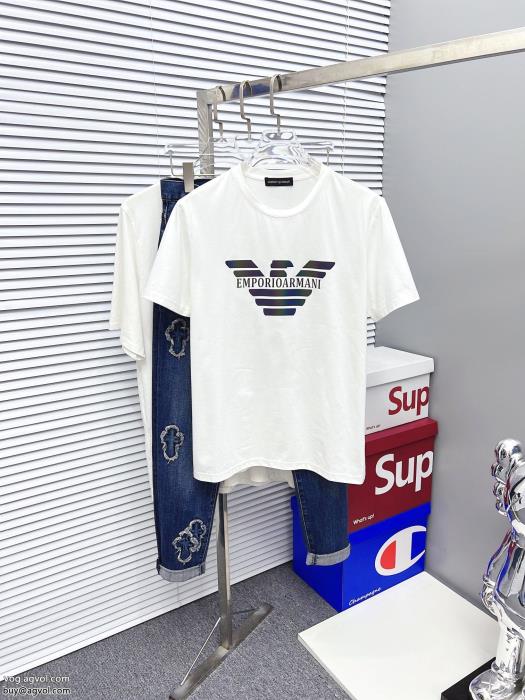 ブランド コピー 着払い半袖TシャツARMANI今流行超あたたかい_0_0