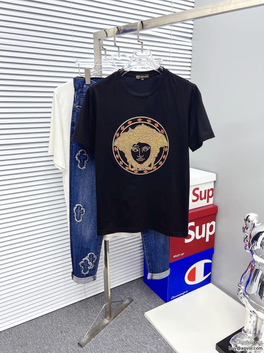 VERSACE半袖Tシャツ偽 ブランド 通販コスパ最強2023新作も続々登場!_0_0