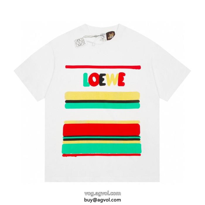ロエベコピー ブランド 販売半袖TシャツSS23完売必至季節感をプラス人気商品_0_1