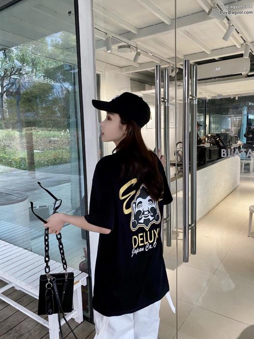 激安 ブランド半袖Tシャツシンプル使える柔らかい色調エヴィス_0_2