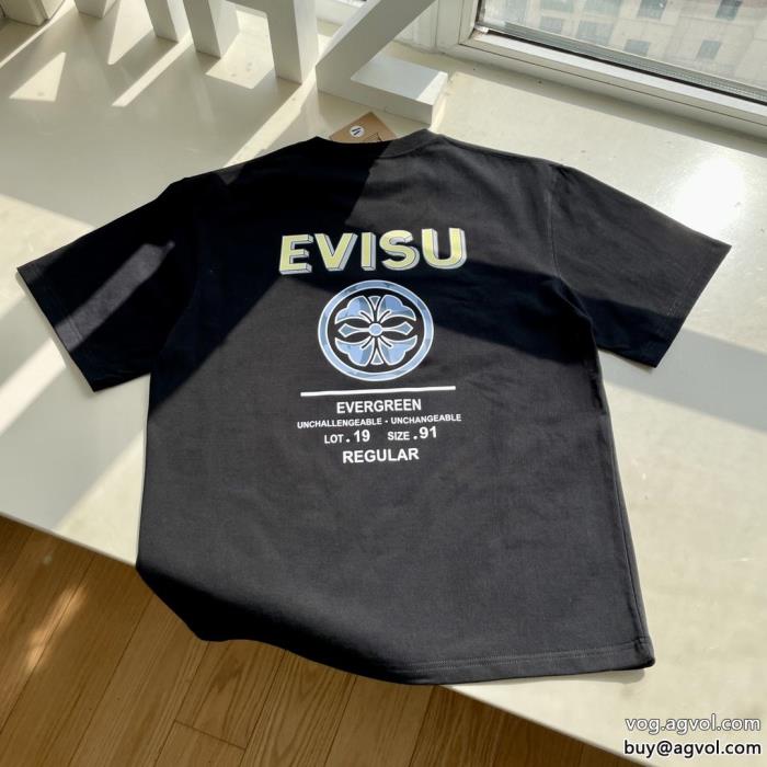 半袖TシャツEVISU2023人気新作が登場快適な着心地偽 ブランド _0_3