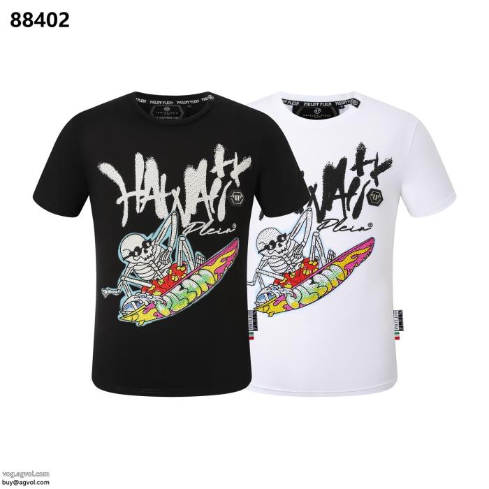新作2023らしさをプラス品が良いブランド スーパー コピー 舗半袖TシャツPHILIPP PLEIN_0_0