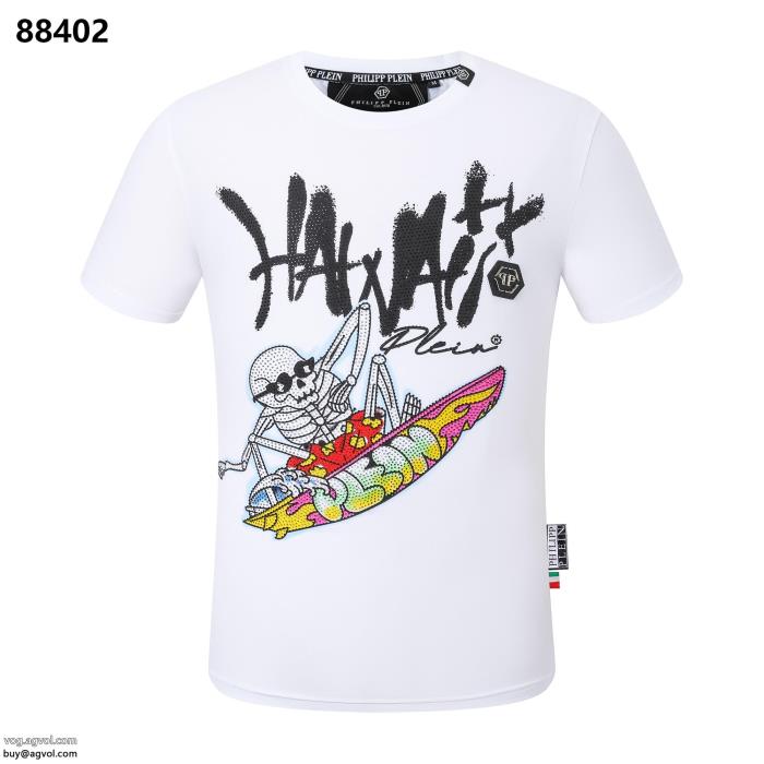 新作2023らしさをプラス品が良いブランド スーパー コピー 舗半袖TシャツPHILIPP PLEIN_0_1